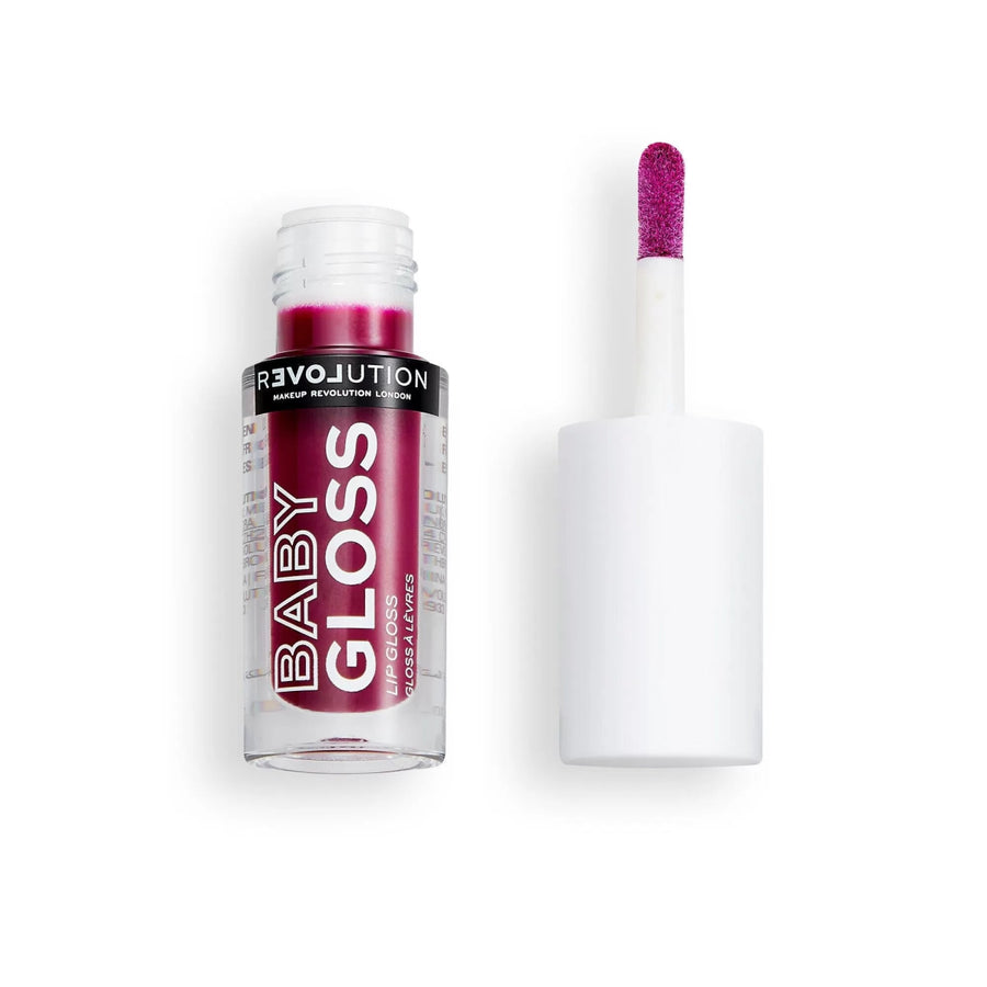 Revolution Baby Gloss Lip Gloss 2.2ml, Hyaluronic Acid, Smoothes and Hydrates Lips #color_Super