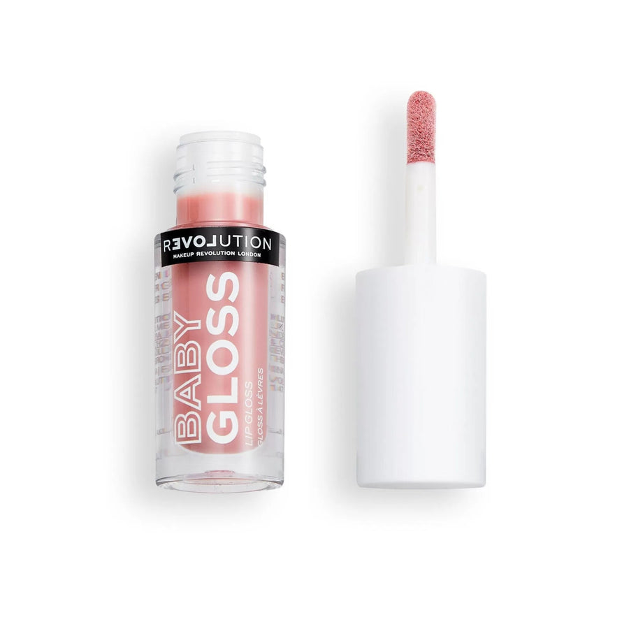 Revolution Baby Gloss Lip Gloss 2.2ml, Hyaluronic Acid, Smoothes and Hydrates Lips #color_Glam.