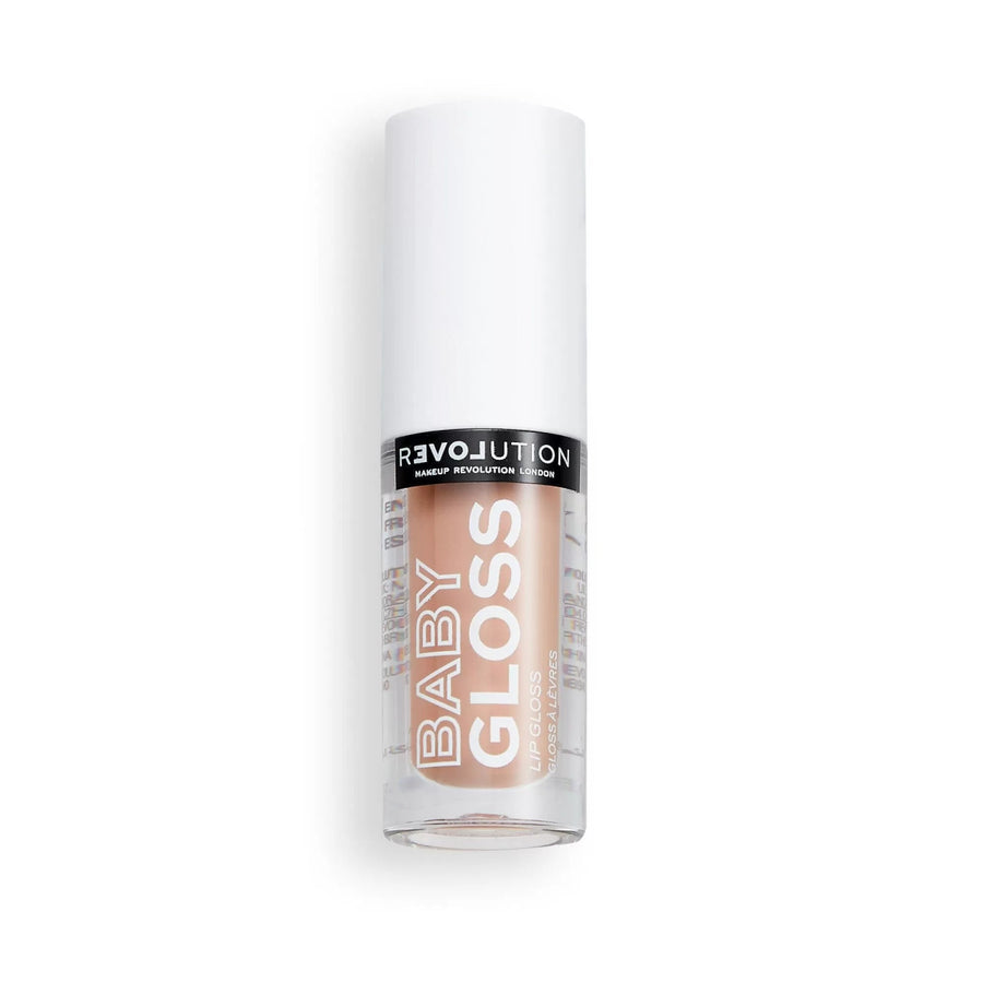 Revolution Baby Gloss Lip Gloss 2.2ml, Hyaluronic Acid, Smoothes and Hydrates Lips #color_Cream.