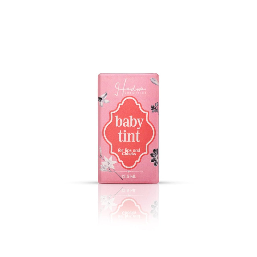 Hadwa Cosmetics Baby Tint Lip & Cheek Stains 0.42oz 12.5ml, Moisturizing Lips and Cheeks 