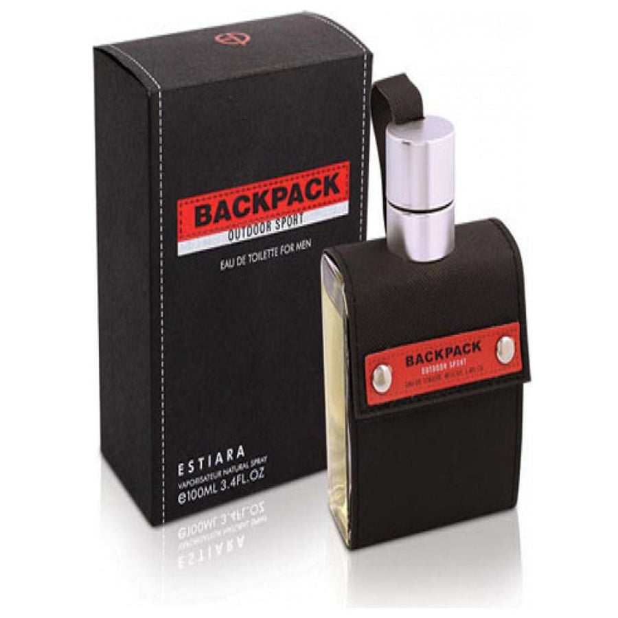 Estiara Backpack Outdoor Sport Men Perfume 3.4oz 100ml EAU DE TOILETTE SPRAY  