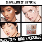 Christian Dior Backstage Glow Face Highlighter & Blush Palette OO1 Universal 10g #color_OO1 Universal