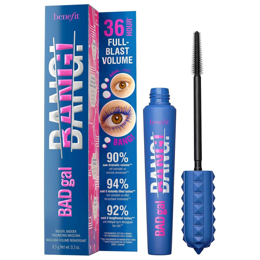 Benefit BADgal Bang Mascara Volumizing, Water-Resistant, Smudgeproof #color_Power Blue