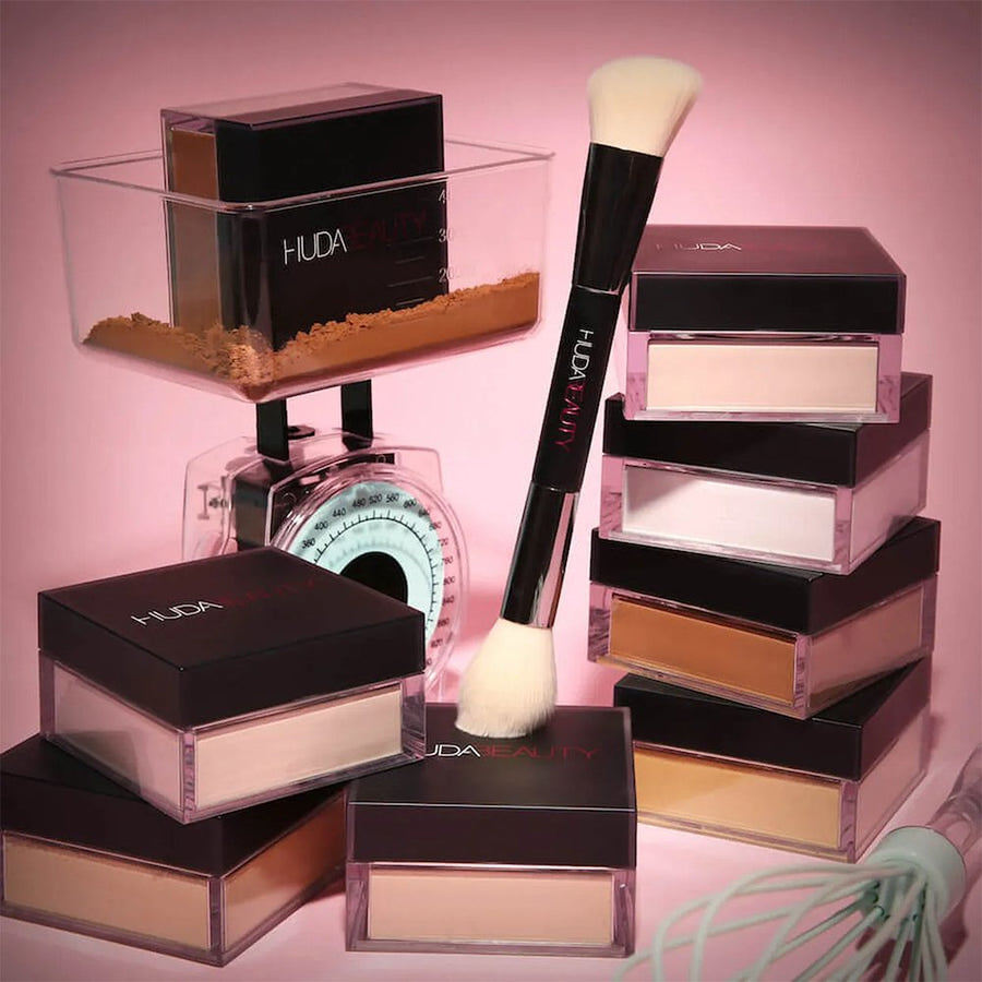 Huda Beauty Bake & Blend Dual-Ended Setting Complexion Brush