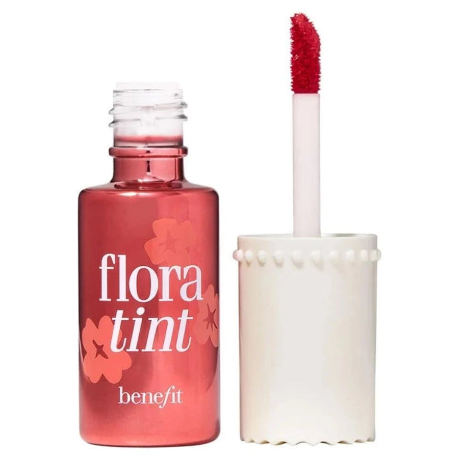 Benefit Lip & Cheek Stain 6ml Blush and Lipstick #color_Flora Tint