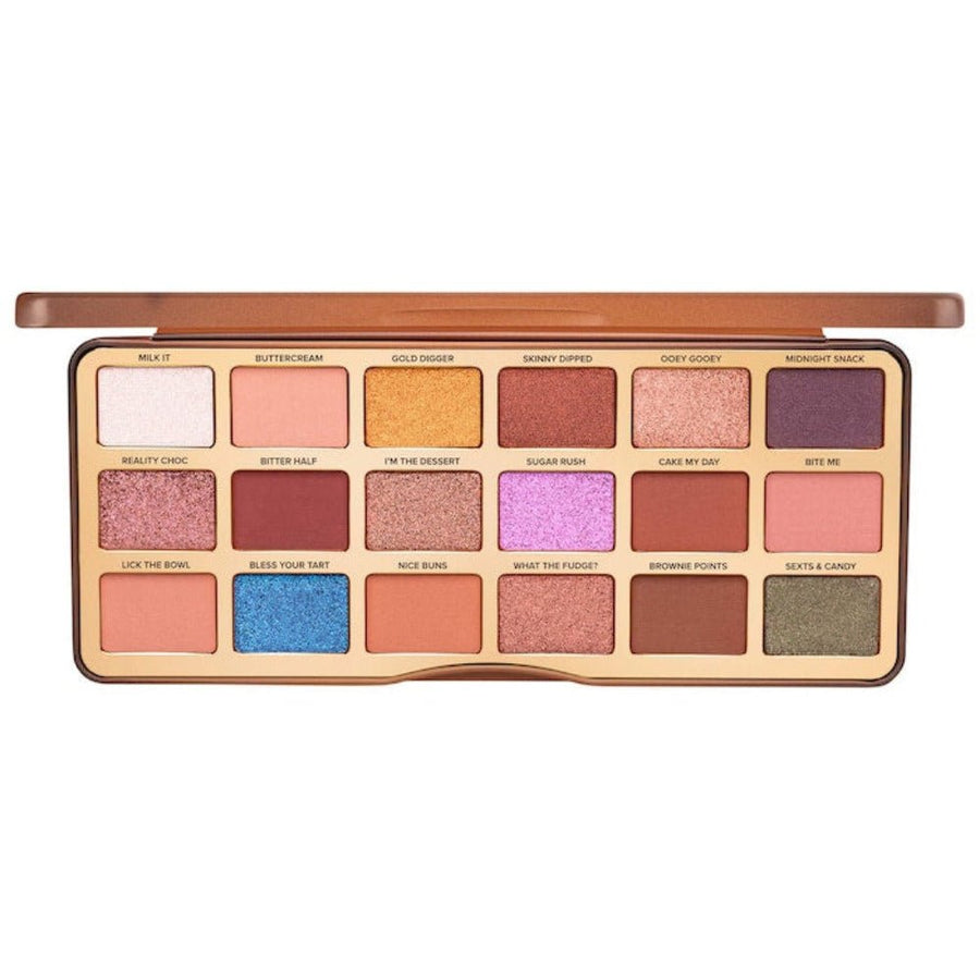 Too Faced Better Than Chocolate Eyeshadow Palette, 18 Ultra-Creamy, Rich and Chocolaty Shades 