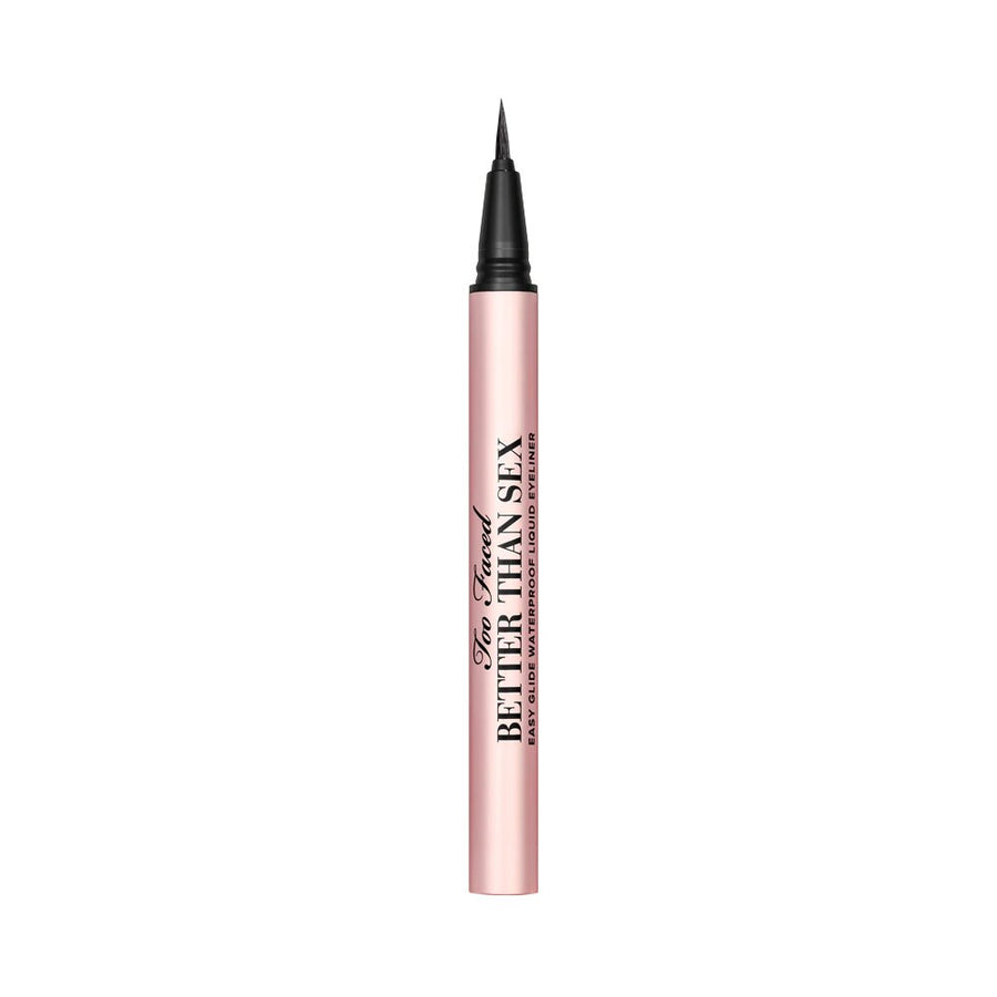 Too Faced Better Than Sex 24 Hour Easy Glide Waterproof Liquid Eyeliner Deepest Black 0.02oz 0.6ml 