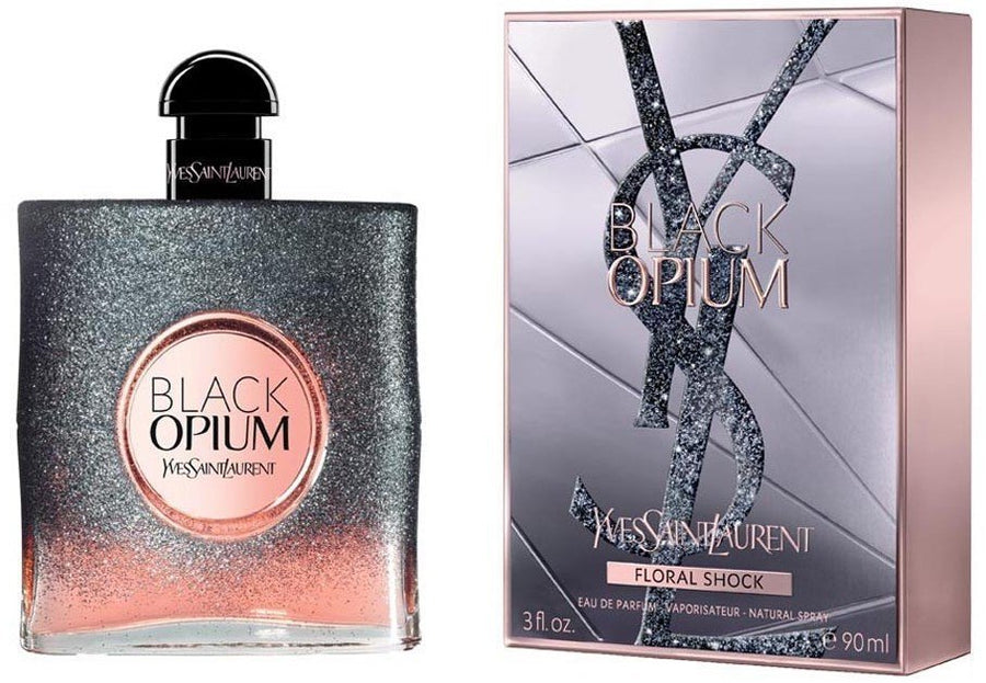 Yves Saint Laurent Black Opium Floral Shock Women Perfume 3.0oz 90ml EAU DE PARFUM SPRAY  