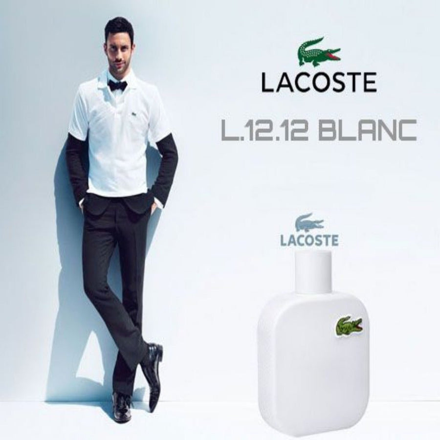 Lacoste Blanc Men Perfume 3.4oz 100ml 6.0oz 175ml EAU DE TOILETTE SPRAY  