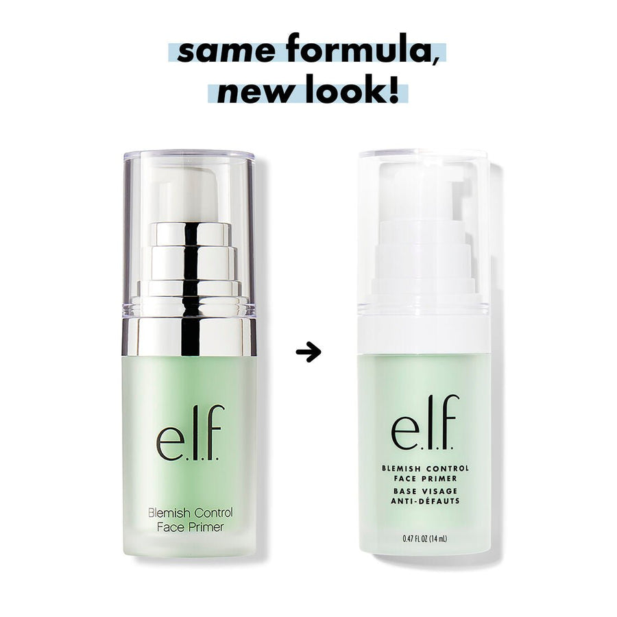 E.L.F Blemish Control Face Primer 14ml Salicylic Acid, Vitamin E, Tea Tree #color_Clear