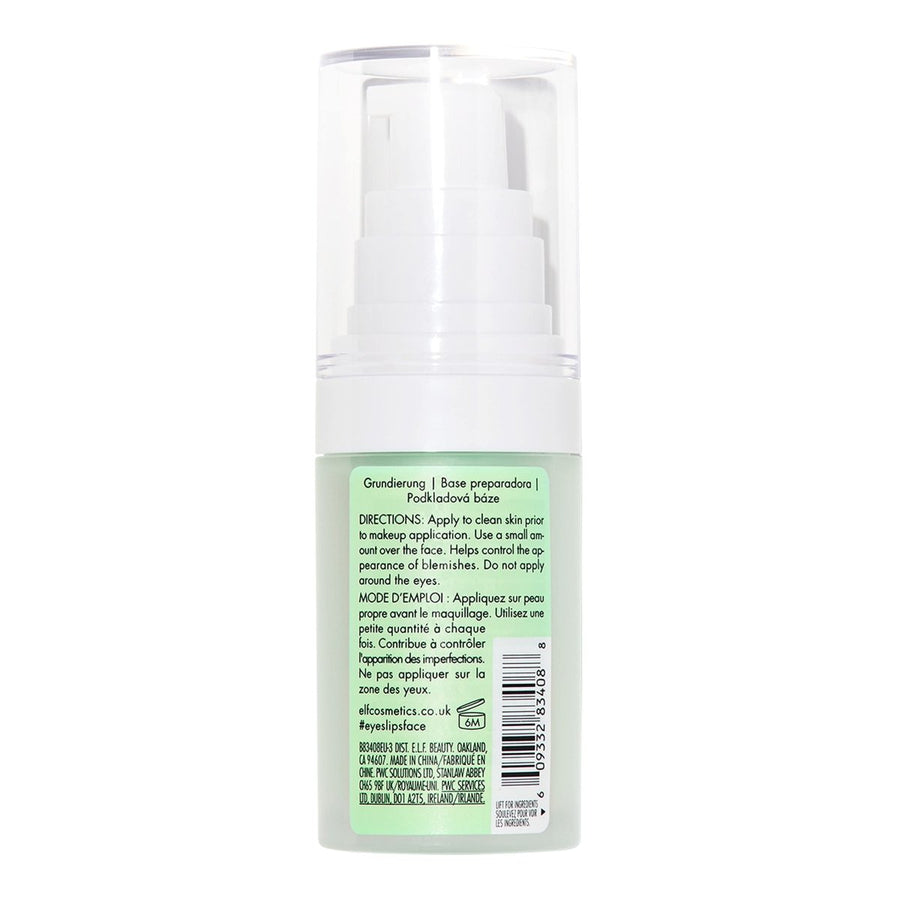 E.L.F Blemish Control Face Primer 14ml Salicylic Acid, Vitamin E, Tea Tree #color_Clear