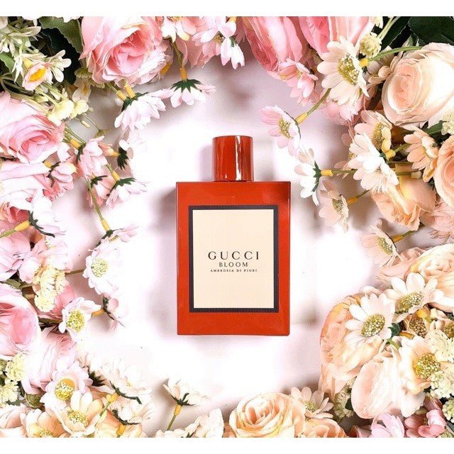 Gucci Bloom Ambrosia Di Fiori EDP Intense Women Perfume 3.4oz 100ml EAU DE PARFUM SPRAY  