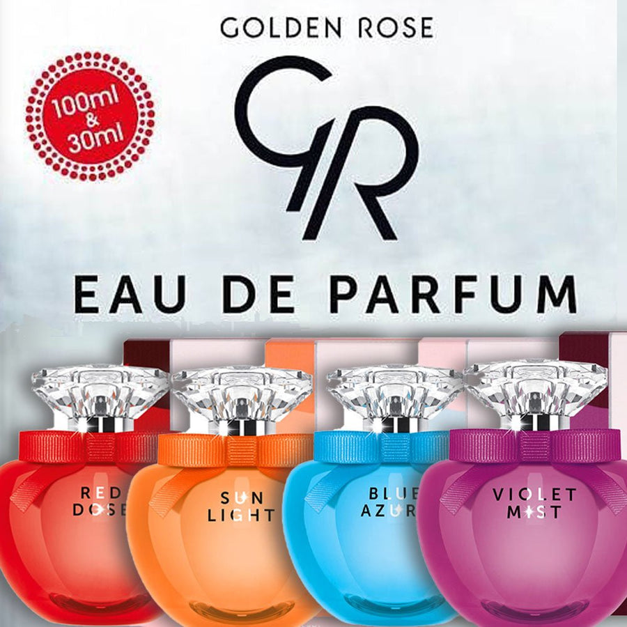 Golden Rose Blue Azure Women Perfume 3.4oz 100ml EAU DE PARFUM SPRAY  