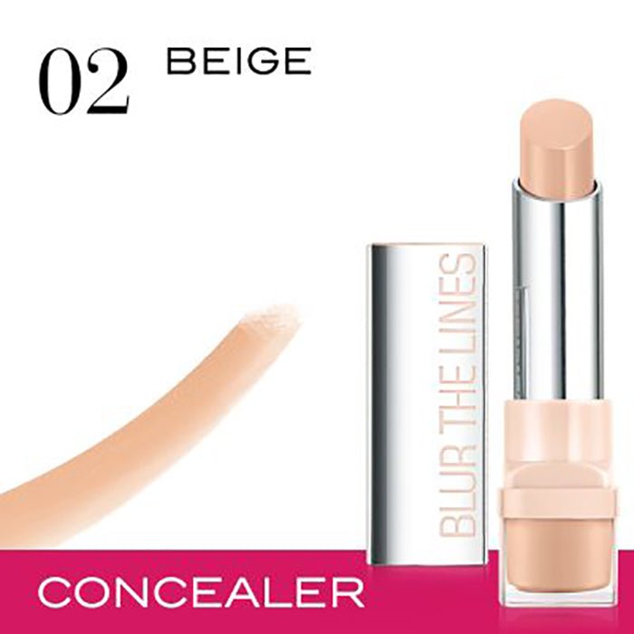 Bourjois Blur The Lines Concealer 0.123oz 3.5g Fills Pores Fine Lines Hides Redness #color_02 Beige