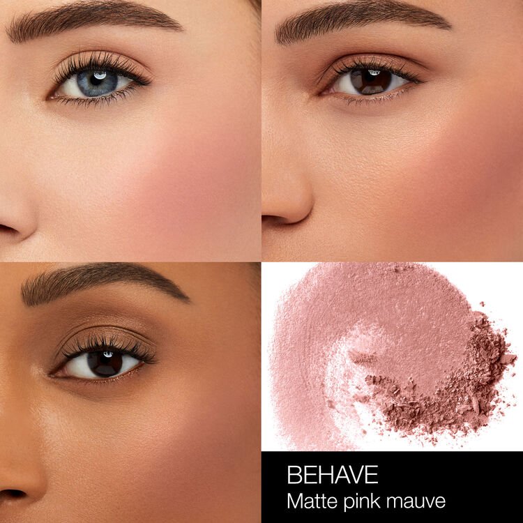 NARS Blush Pressed Powder 4.8g, Award-Winning, Matte, Satin, Shimmering Finishes #color_Behave Pressed Powder 4.8g, Award-Winning, Matte, Satin, Shimmering Finishes #color_Behave