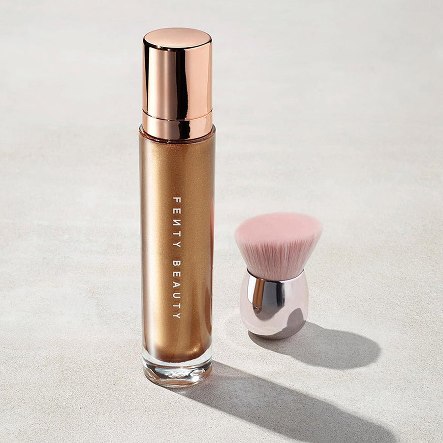 Fenty Beauty Body Lava Body Luminizer Dewy, High-Shine Finish #color_Brown Sugar