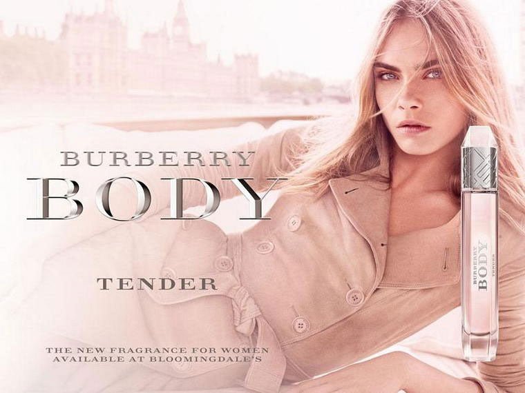 Burberry Body Tender Women Perfume 2.8oz 85ml EAU DE TOILETTE  