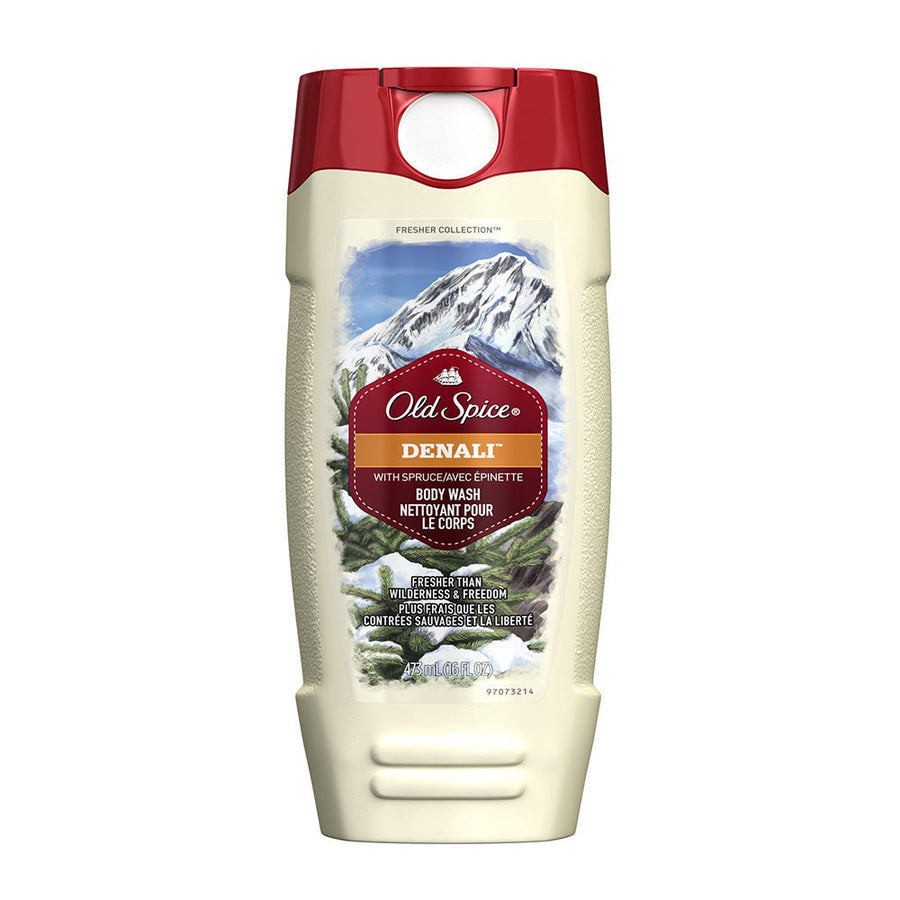 Old Spice Body Wash Perfume 16.7oz 473ml Denali, Fiji, Swagger, Pure Sport, Deodorant Lasting Cologne Scent 