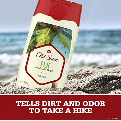 Old Spice Body Wash Perfume 16.7oz 473ml Denali, Fiji, Swagger, Pure Sport, Deodorant Lasting Cologne Scent 