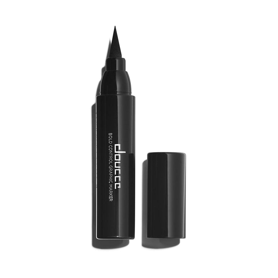 Doucce Bold Control Graphic Marker Eyeliner Black Deeply Pigmented, Waterproof Marker 0.88oz 25g