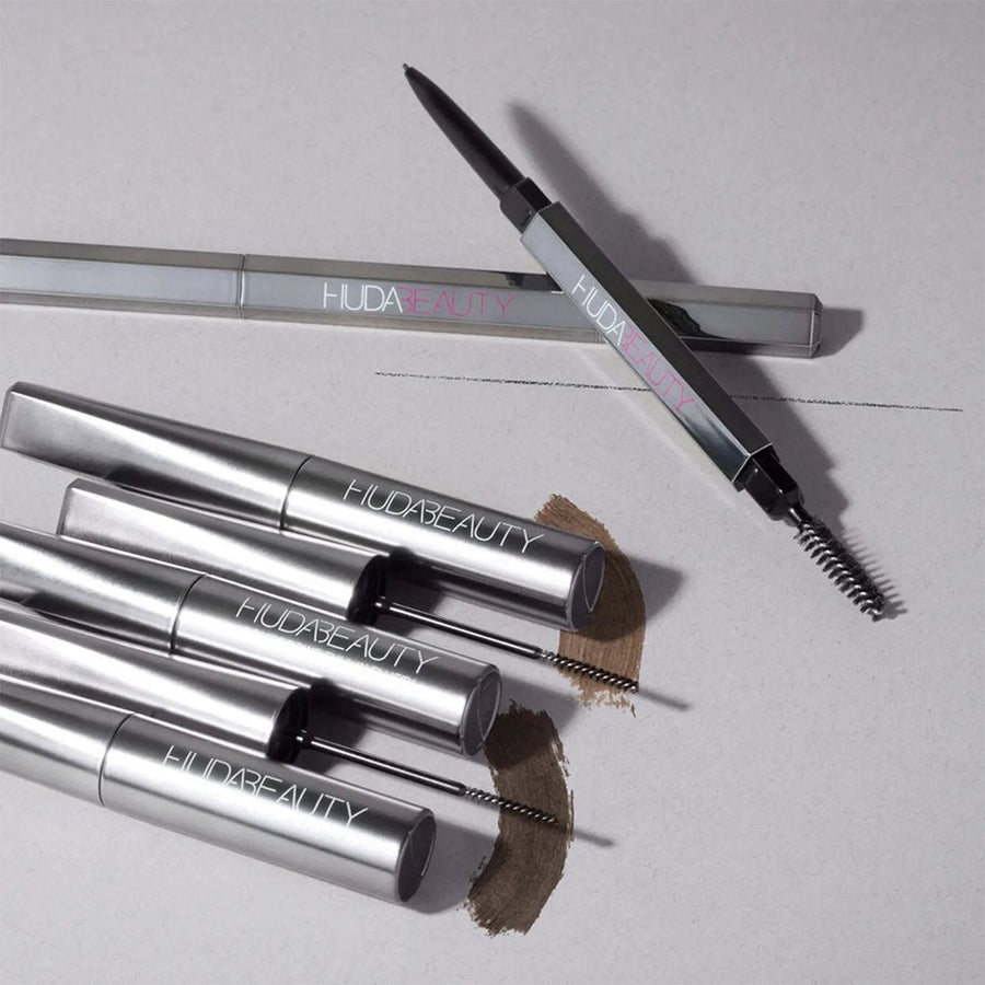 Huda Beauty #BombBrows Full 'N Fluffy Fiber Gel 4.5ml, Adds Thickness to Eyebrows