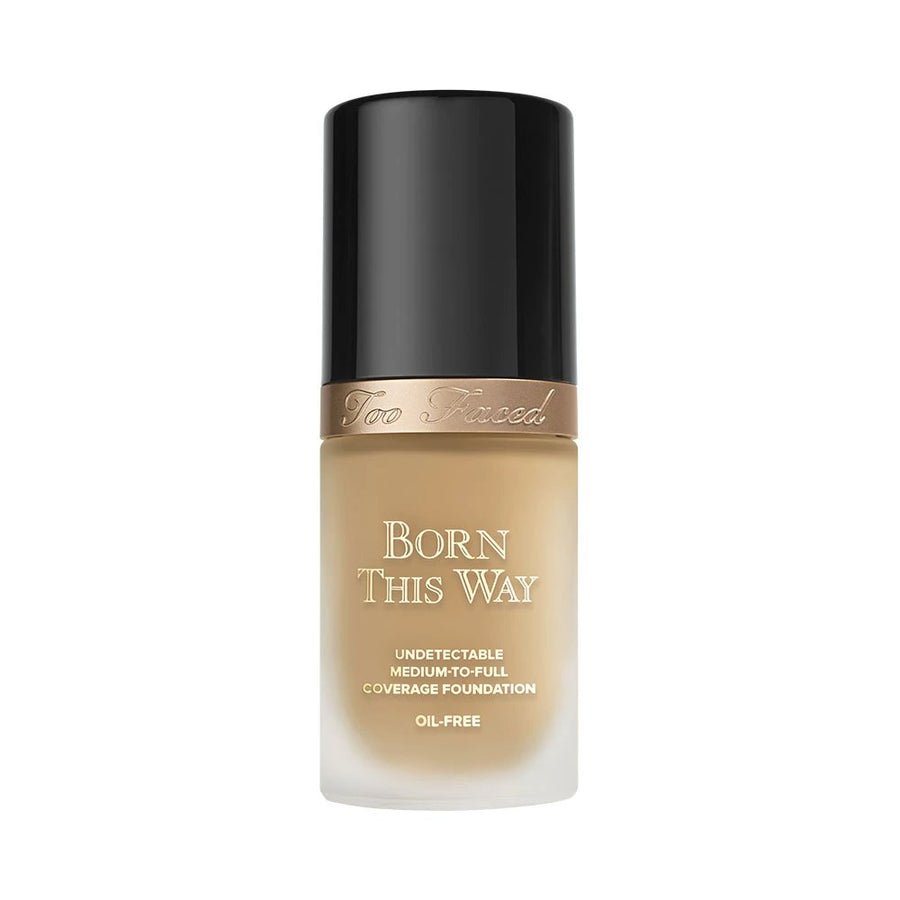 Too Faced Born This Way Foundation 30ml, Matte Finish Liquid, Medium to Full Coverage #color_Golden Beige BTW