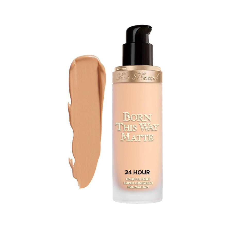 Too Faced Born This Way Matte Waterproof Foundation 30ml, Oil Control, Matt Finish, Liquid #color_Nude MWF