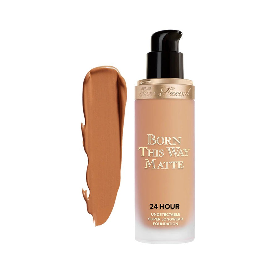 Too Faced Born This Way Matte Waterproof Foundation 30ml, Oil Control, Matt Finish, Liquid #color_Warm Beige