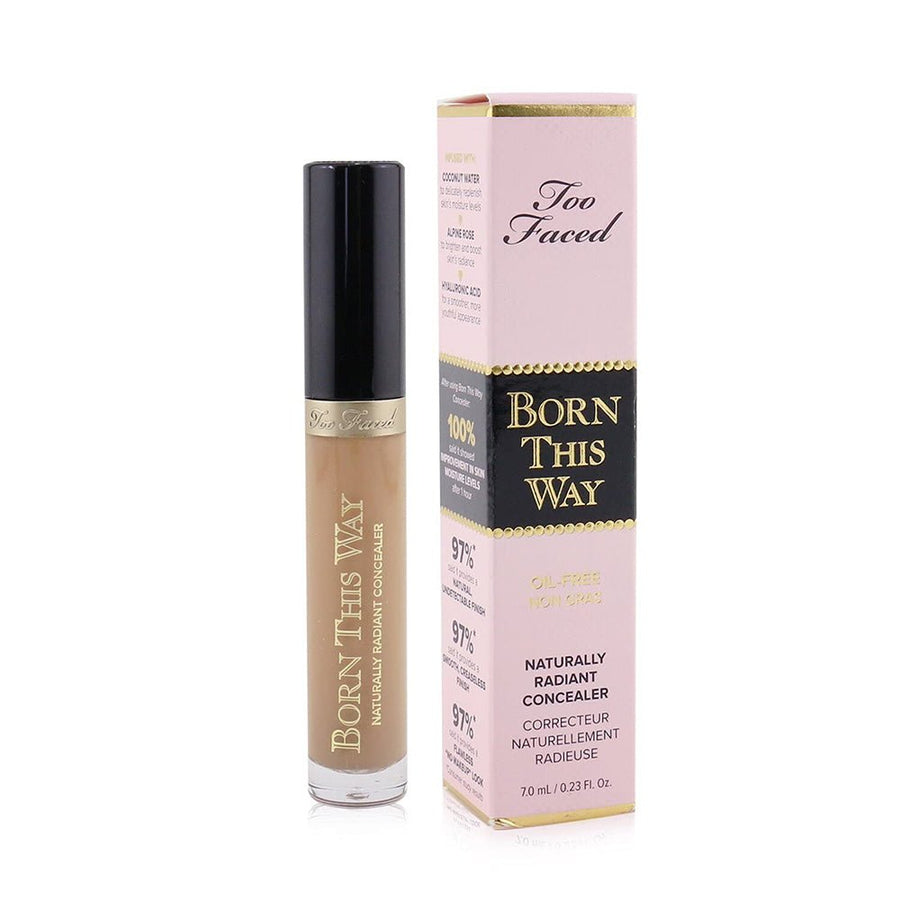 Too Faced Born This Way Naturally Radiant Concealer 7ml, Dark Circles, Lines, Wrinkles, Full Coverage #color_Deep Tan