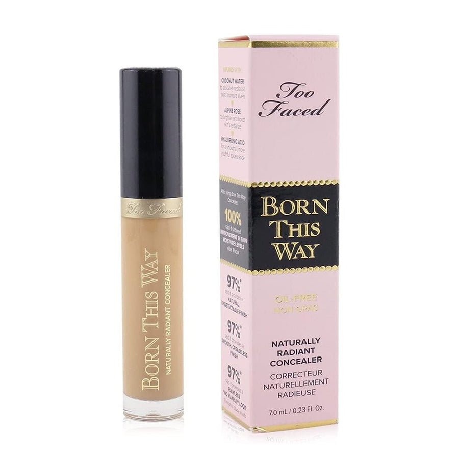 Too Faced Born This Way Naturally Radiant Concealer 7ml, Dark Circles, Lines, Wrinkles, Full Coverage #color_Tan