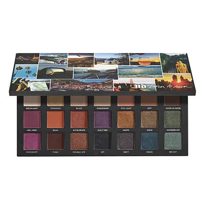 Urban Decay Born To Run Eyeshadow Palette 21x0.02oz, 21 Shades, Blendable, Highly Pigmented