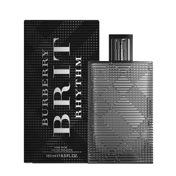 Burberry Brit Rhythm EDT Men Perfume 6oz 180ml EAU DE TOILETTE SPRAY  