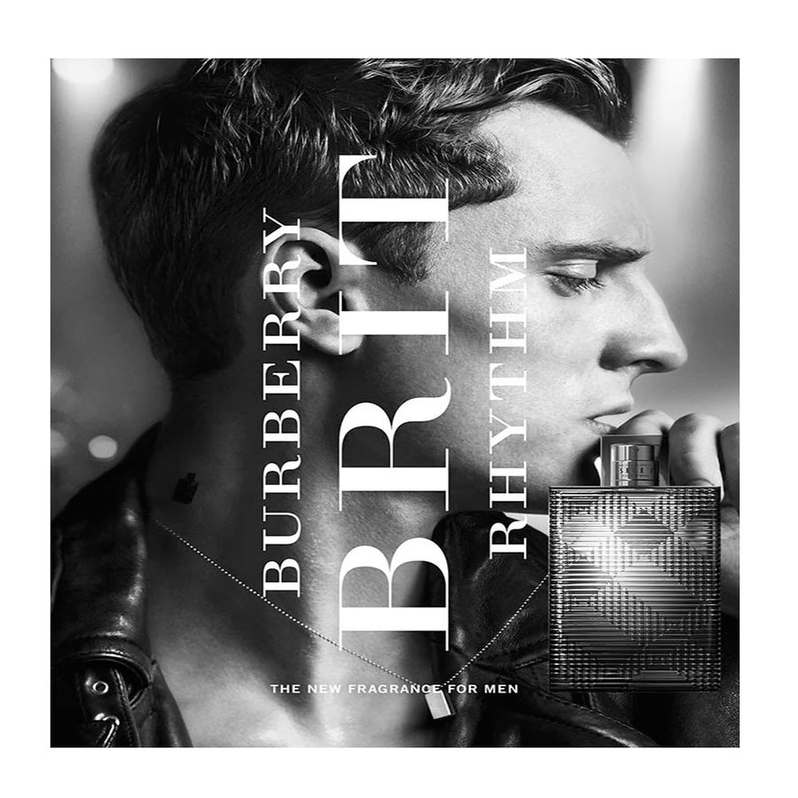 Burberry Brit Rhythm Intense Men Perfume 3.0oz 90ML EAU DE TOILETTE SPRAY 