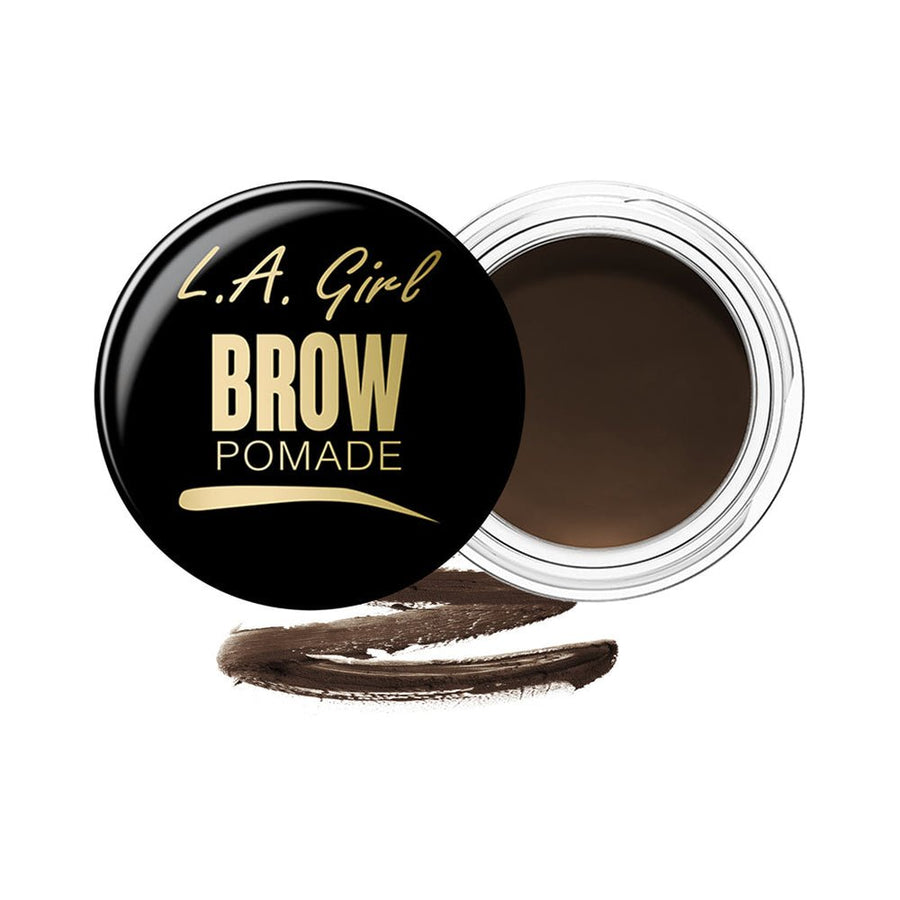 L.A. Girl Brow Pomade Eyebrow Makeup GPP365 Dark Brown 0.11oz 3g, Water-Resistant, Creamy Formula #color_GPP365 Dark Brown