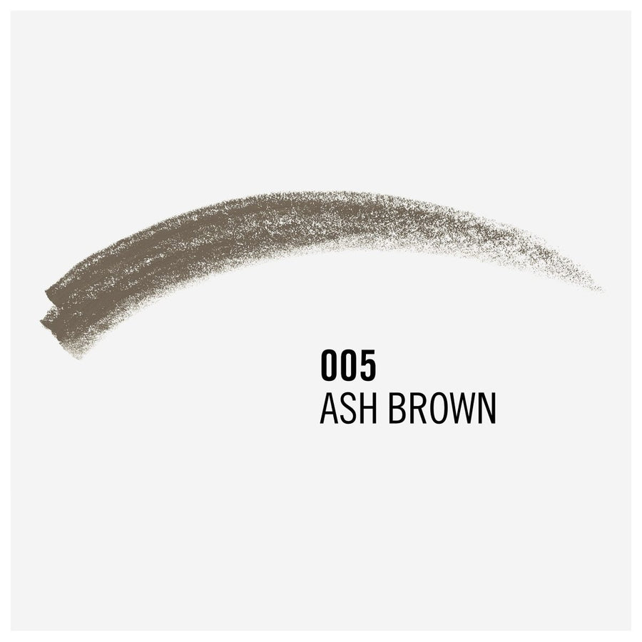 Rimmel Brow This Way Professional Pencil 1.4g, Pigmented, Built In Brush #color_005 Ash brown