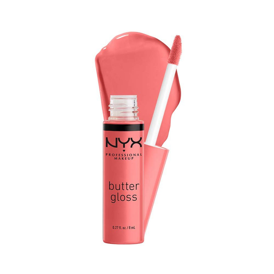 NYX Professional Butter Gloss Non Sticky Lip Gloss 4ml, Best Settling, Non-Sticky High Shine #color_BLG 38 Summer Fruit