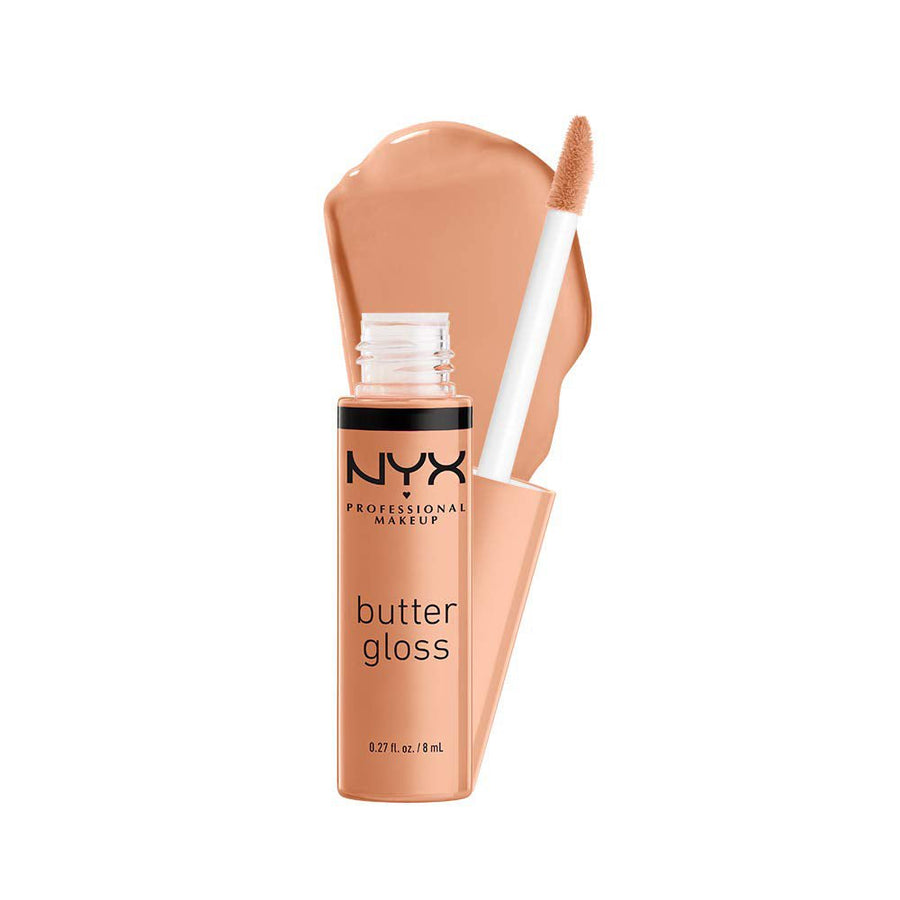 NYX Professional Butter Gloss Non Sticky Lip Gloss 4ml, Best Settling, Non-Sticky High Shine #color_13 Fortune Cookie