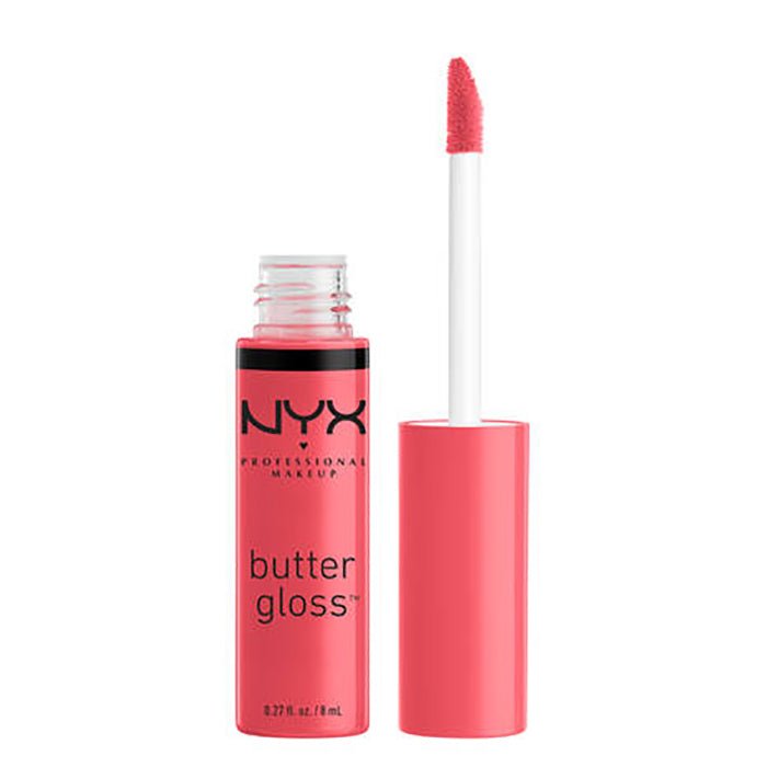 NYX Professional Butter Gloss Non Sticky Lip Gloss 8ml, Sheer to Medium Coverage #color_BLG 36 Sorbet