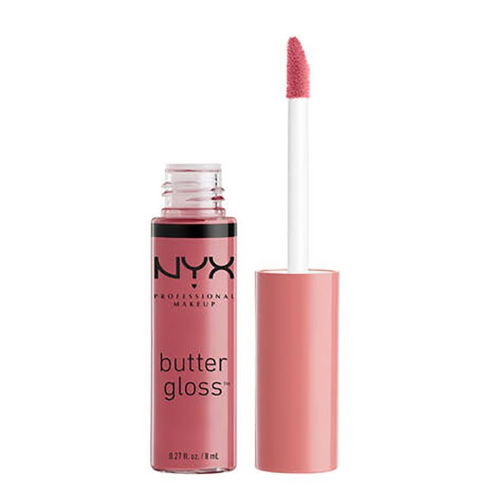 NYX Professional Butter Gloss Non Sticky Lip Gloss 8ml, Sheer to Medium Coverage #color_BLG 15 Angel Food Cake