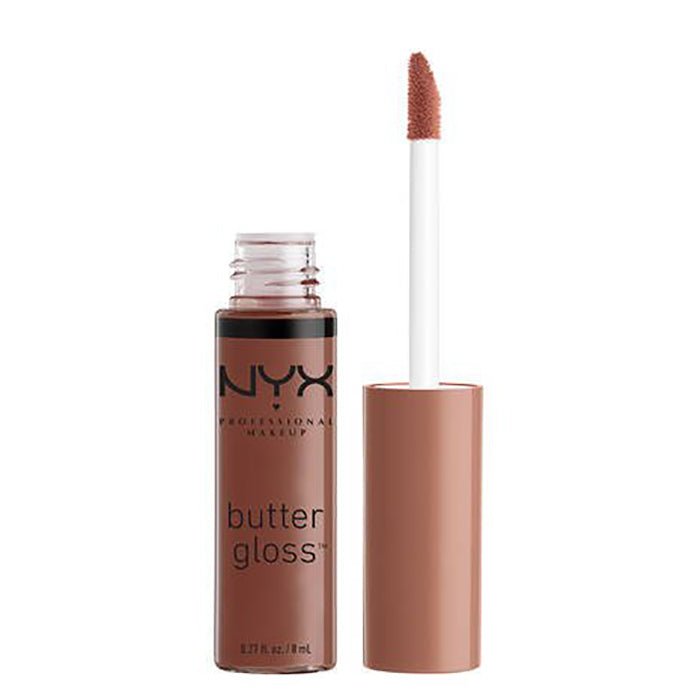 NYX Professional Butter Gloss Non Sticky Lip Gloss 8ml, Sheer to Medium Coverage #color_BLG 17 Ginger Snap