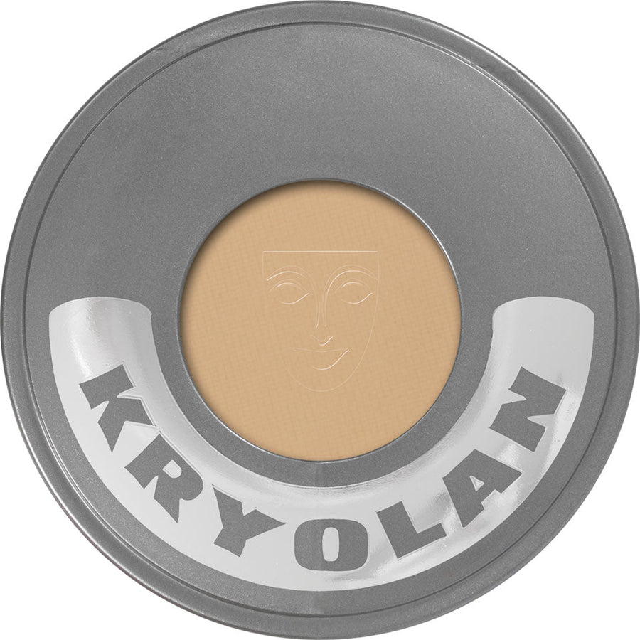 Kryolan Cake Makeup Powder 35g, Moist-Applied, Intensive-Color Make-Up #color_Ivory 2