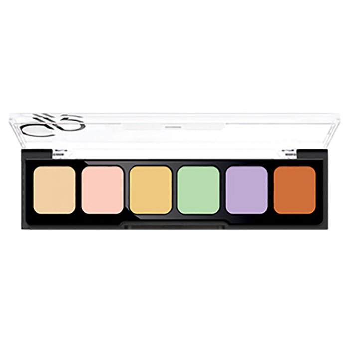 Golden Rose Camouflage Cream Palette Concealer 6x2g Neutralise Tones of Blemish and Other Imperfections