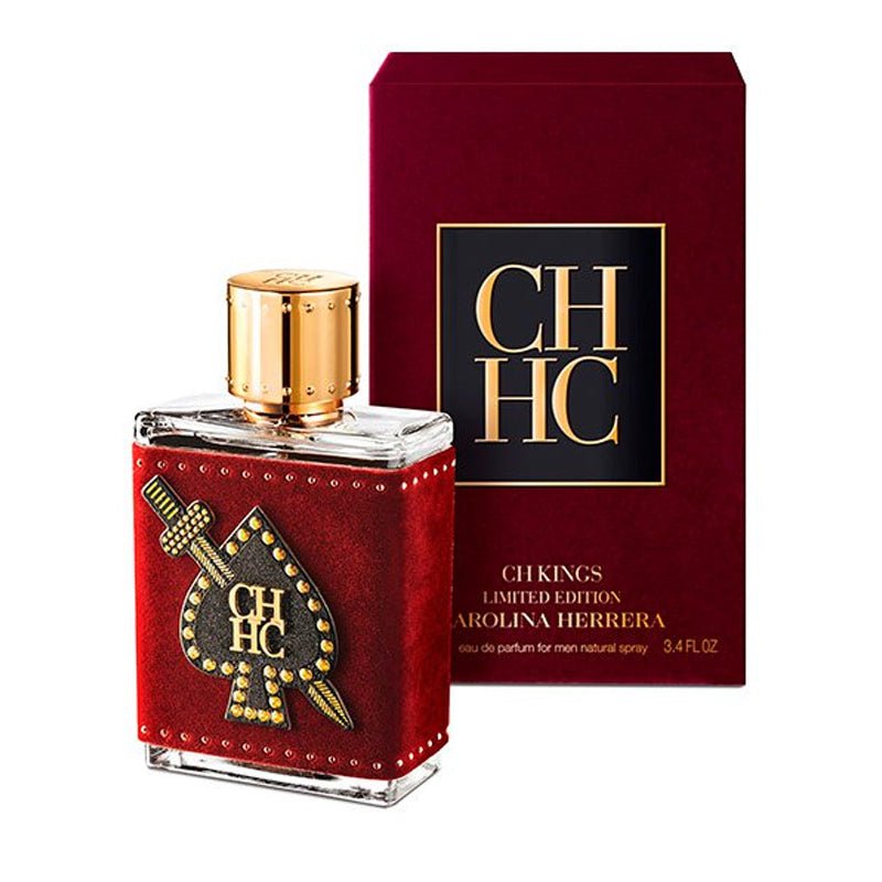 Carolina Herrera CH King Men Perfume 3.4oz 100ml EAU DE PARFUM SPRAY  