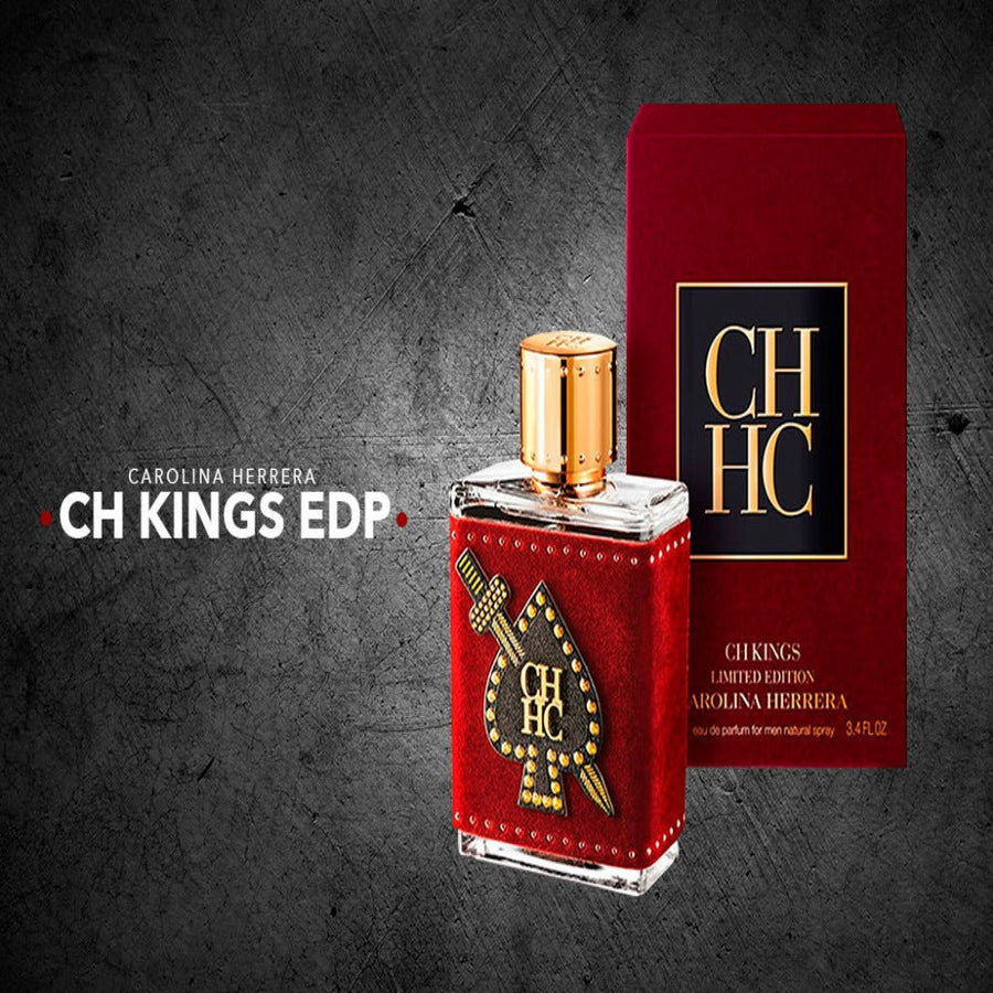 Carolina Herrera CH King Men Perfume 3.4oz 100ml EAU DE PARFUM SPRAY  