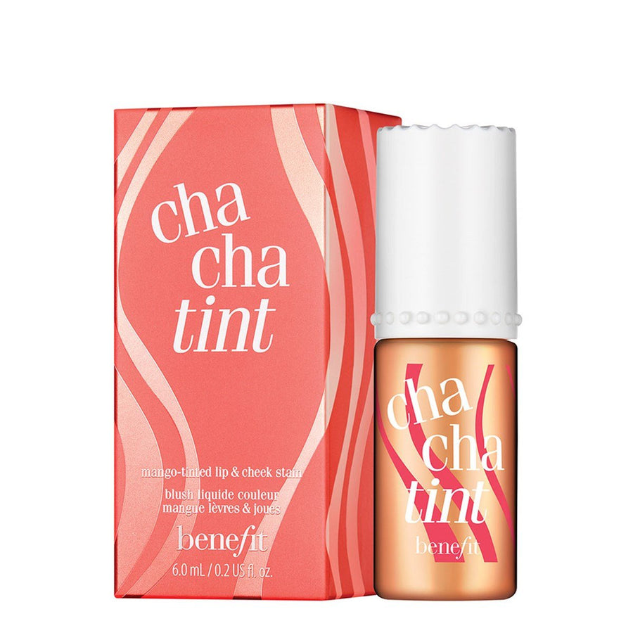 Benefit Chachatint Mango-Tinted Lip & Cheek Stain Longwear Smudgeproof 0.42oz 12.5ml 