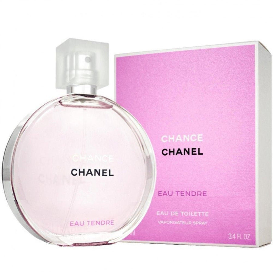 Chanel Chance Eau Tendre Women Perfume 3.4oz 100ml EAU DE TOILETTE SPRAY  