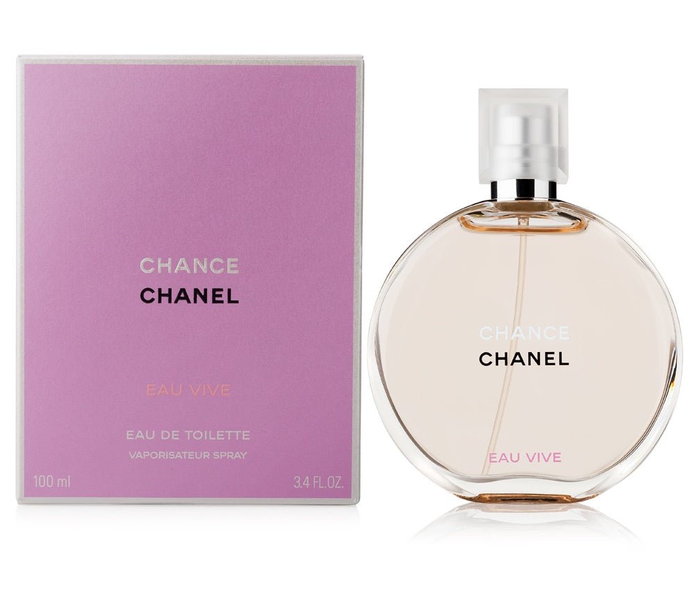Chanel Chance Eau Vive Women Perfume 3.4oz 100ml EAU DE TOILETTE SPRAY  