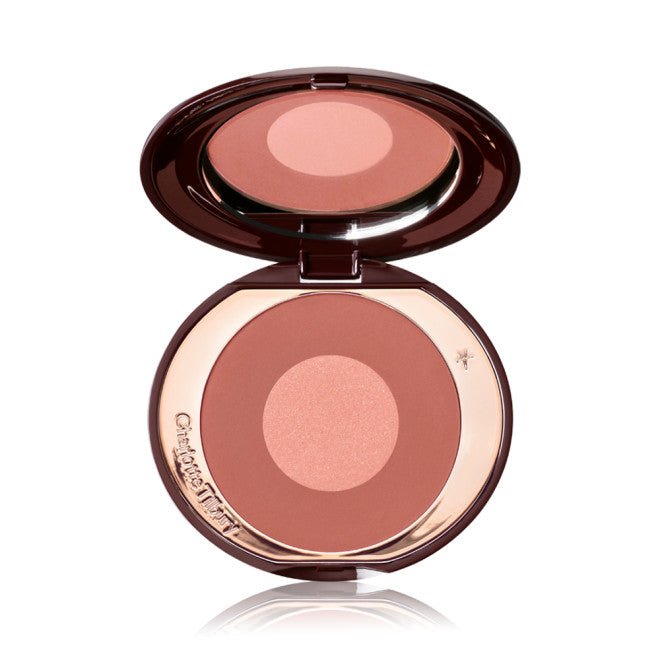 Charlotte Tilbury Cheek to Chic Blush Blusher Pillow Talk Intense 8g Peach Pink Blush #color_Pillow talk intense