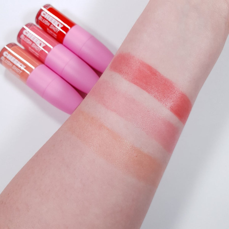 Revolution Cheeky Blush Shot 4.6ml, Buildable, Hydrates Skin