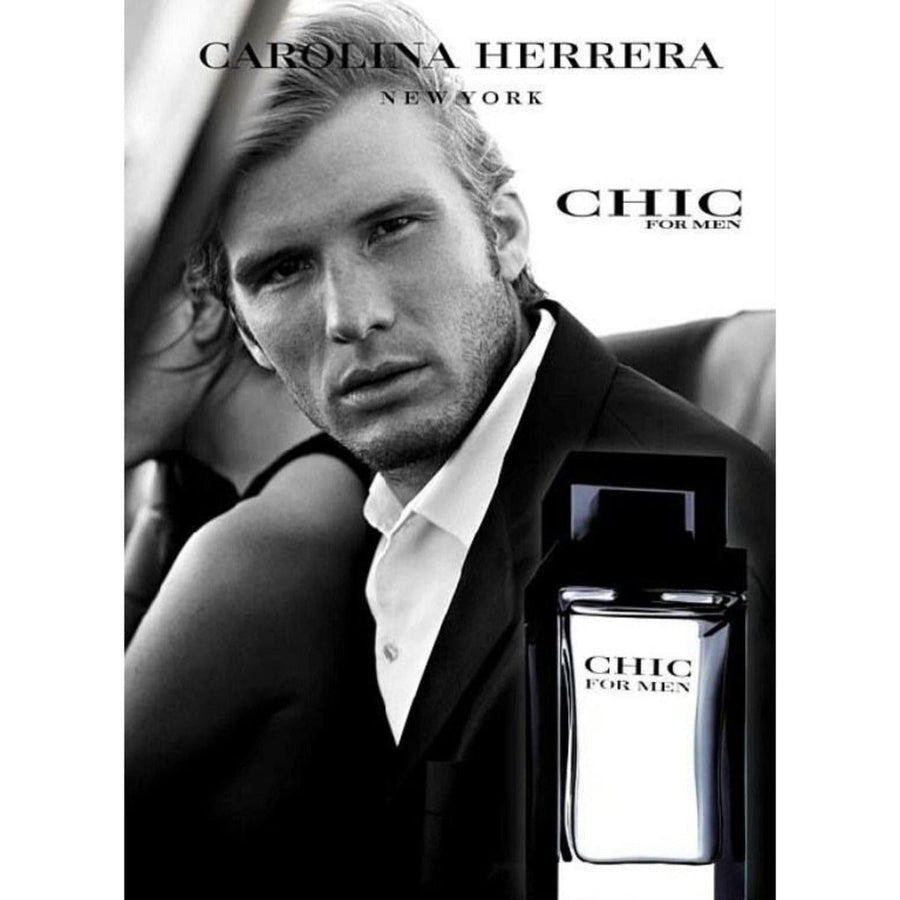 Carolina Herrera Chic Men Perfume 3.4oz 100ml EAU DE TOILETTE SPRAY  